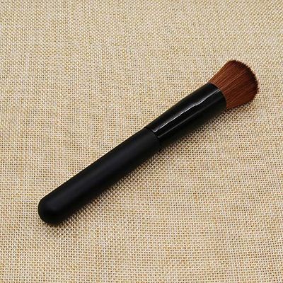 AKOAK 1 Pack Black Makeup Brush Concave Flour Bottom Brush BB Cream Foundation Brush Professional Beauty Tools