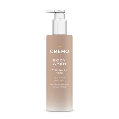 Cremo Women&#39;s Body Wash, Skin Moisturizing, Notes of White Jasmine, Red Currant, and Sweet Amber Body Wash Women, 16 Fl Oz