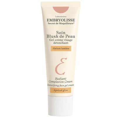 Embryolisse Radiant Complexion Cream. Hybrid Makeup &amp; Face Moisturizer with Hyaluronic Acid &amp; Shea Butter. Illuminating Care for Glowing Skin - Peach Shade, 1.01 Fl.Oz.