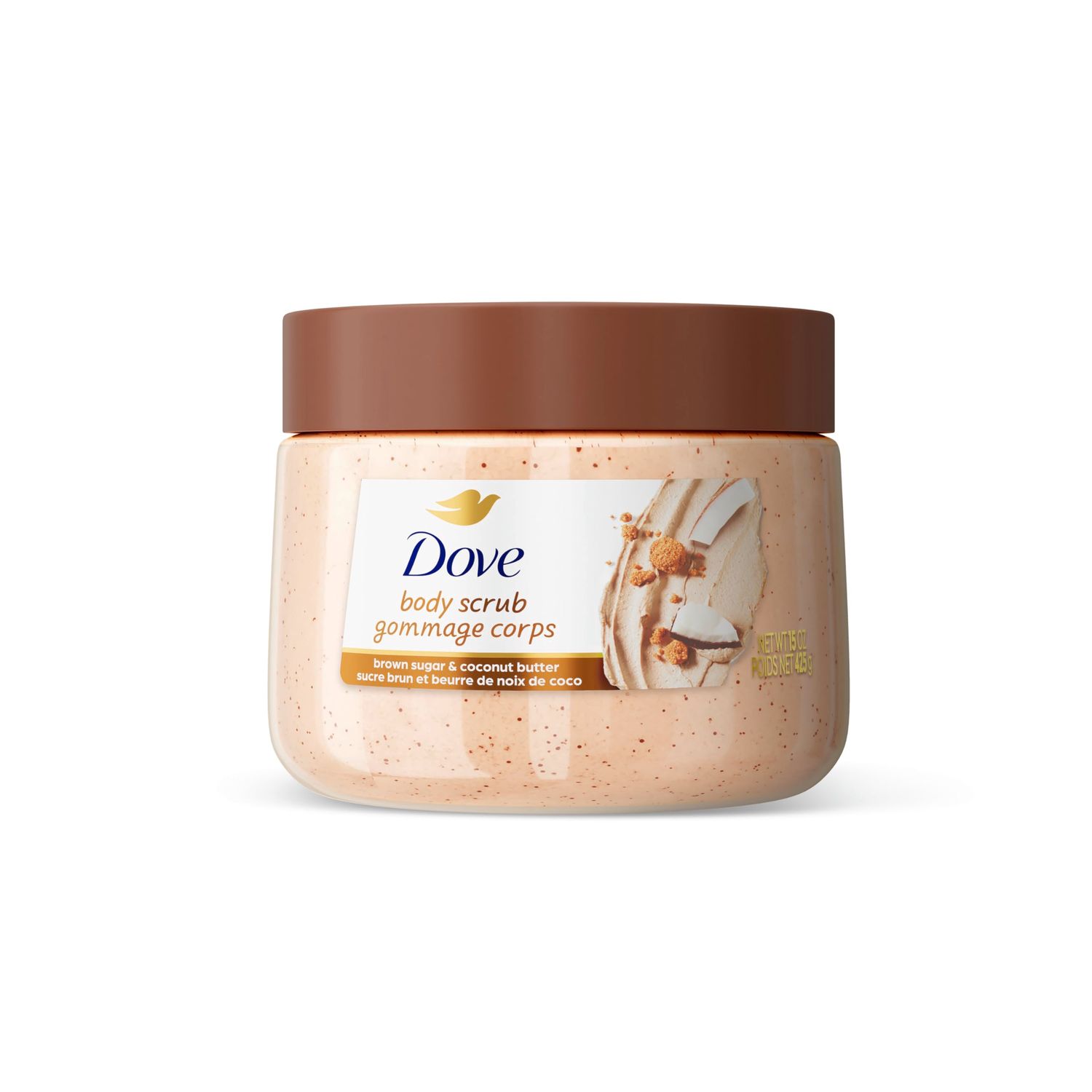 Dove Body Scrub Brown Sugar &amp; Coco 15 Oz