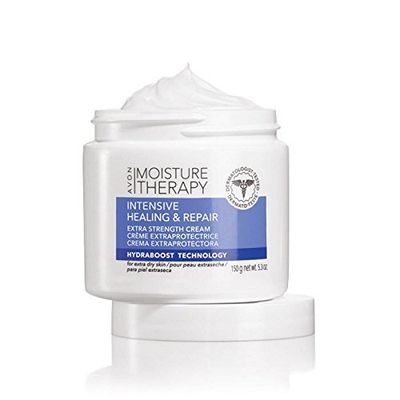 Avon Moisture Therapy Intensive and Repair Extra Strength Cream Lot 2 Jars 5.3 Oz.