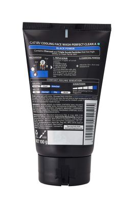 Gatsby Cooling Face Wash, Perfect Clean, 100g