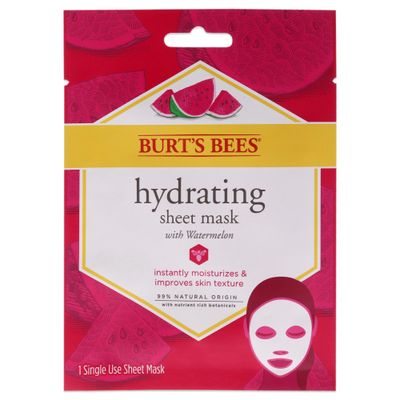Burt&#39;s Bees Hydrating Sheet Mask With Watermelon 1 Pc