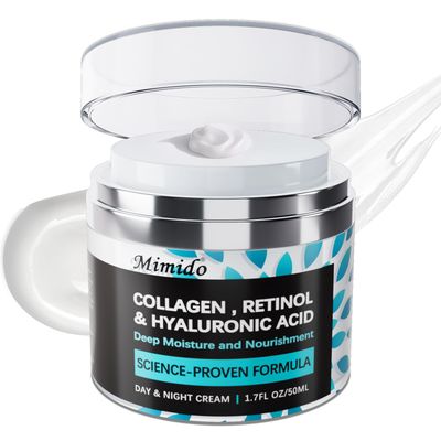 Face Moisturizer For Women &amp; MenNeck Creams For Tightening And Firming, For Skin Care On Face, Neck, Dcollet, Belly Or Other Skin Areas-1.7FL.OZ