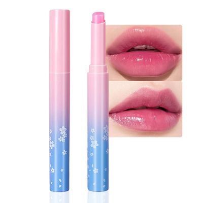 BINGBRUSH Color Changing Lipstick,Moisturizer Long Lasting Lip Care Lip Balm Magic Lip Gloss Lip Tint Stain Glossly Makeup Lipstick Set for Women (1Pc A01#)