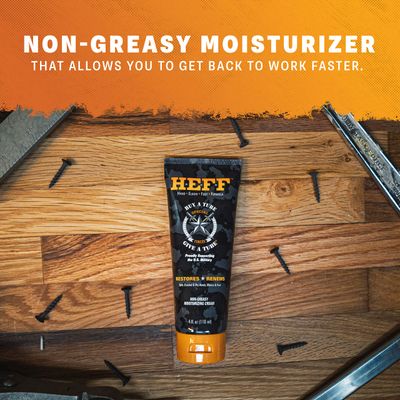HEFF Hand Elbow Foot Formula Moisturizing Lotion, 4 oz., 2 Pack - For Dry, Flaky Skin, Paraben-Free, Dry Skin Relief, black