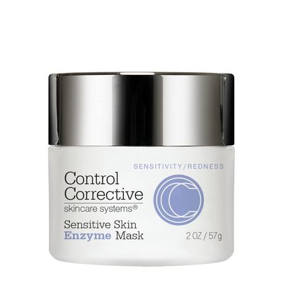 CONTROL CORRECTIVE Sensitive Skin Enzyme Mask, 2 Oz - Increases Hydration And Renews Skin Texture, Papaya Enzyme Based, Creamy Clay Mask Lightly Exfoliates Softens, Calms &amp; Hydrates At The Same Time