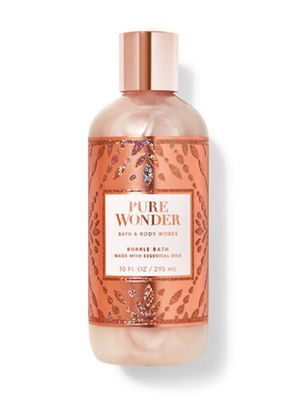 Bath &amp; Body Works Pure Wonder Bubble Bath with Shea and Cocoa Butter 10 fl oz / 295 mL (Pure Wonder)