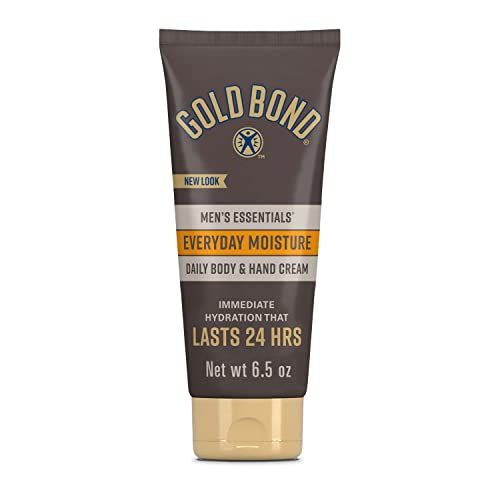 Gold Bond Men&#39;s Essentials Everyday Moisture Daily Body &amp; Hand Cream, 6.5 oz., With Vitamin C