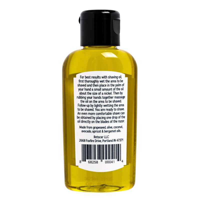 Alonzo's Sensational Shave - Shaving Oil for Men (1-Pack, 2 Oz Bottle) All-Natural Pre-Shave &amp; After Shave Oil for Face and Body - Moisturizes &amp; Calms Irritated Skin from Razor Burn