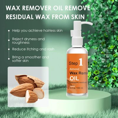 After Waxing Skin Care Kit, Almond Oil For Remove Wax Residue, Post Wax Cooling Aloe Vera Gel For Calm and Soothing Skin, 2 Bottles Hair Removal Waxing Nursing Kit for Women 3.9oz/100ml