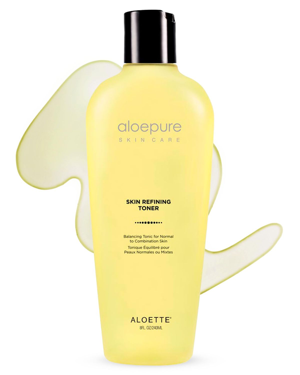 Aloette Skin Refining Toner for Face - Deep Cleansing Hydrating Facial Toner for Women &amp; Men Rejuvenates, Nourishes &amp; Revitalizes Skin - Gentle Skincare for Normal to Combination Skin - 8 Fl Oz