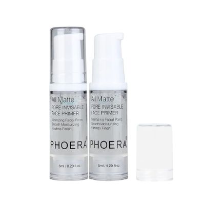 2 Pack PHOERA Face Primer,Magical Perfecting Base Face Mattifying Primer Anti-Aging WrinklesShrink Pore Remove Fine Lines Exfoliating Anti-Oxidation.(6Ml)