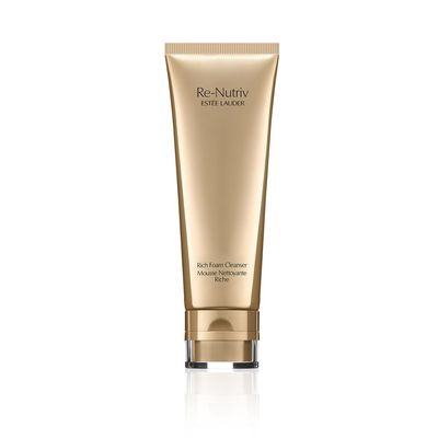Este Lauder Re-Nutriv Rich Foam Cleanser Face Wash, 4.2 Fl Oz