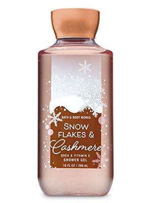 Bath &amp; Body Works Snow Flakes &amp; Cashmere Shower Gel, 10 Ounce