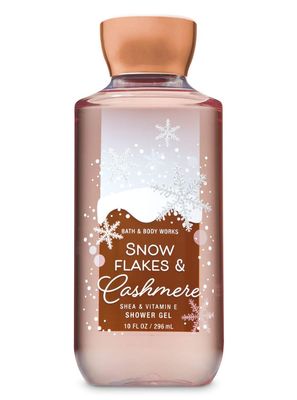 Bath &amp; Body Works Snow Flakes &amp; Cashmere Shower Gel, 10 Ounce