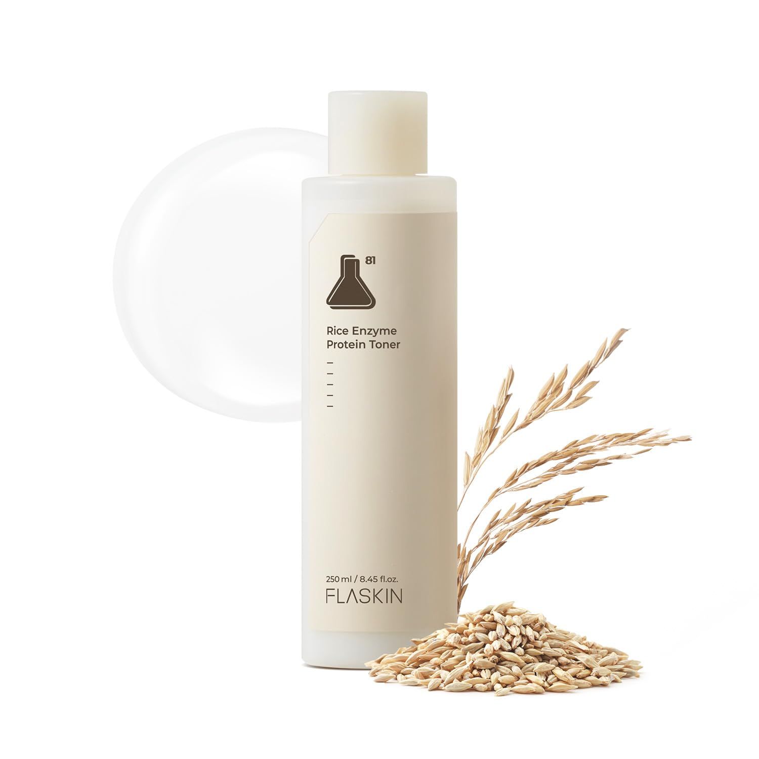 FLASKIN Rice Enzyme Protein Toner 250ml