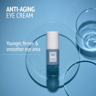 [ Comfort Zone ] Sublime Skin Eye Cream, Fragrance-Free Anti-Aging Formula To Reduce Puffiness And The Appearance of Wrinkles. 0.51 Fl. Oz.