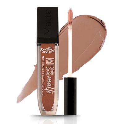 BEE ONE Miss Matte Liquid Lipstick Gifts for Girls &amp; Womens Valentine Day - 1.01 fl oz Non-Stick, Long Lasting and Smudge Waterproof Longstay Lip Gloss - Longwear &amp; Quick Drying Lipcolor Makeup