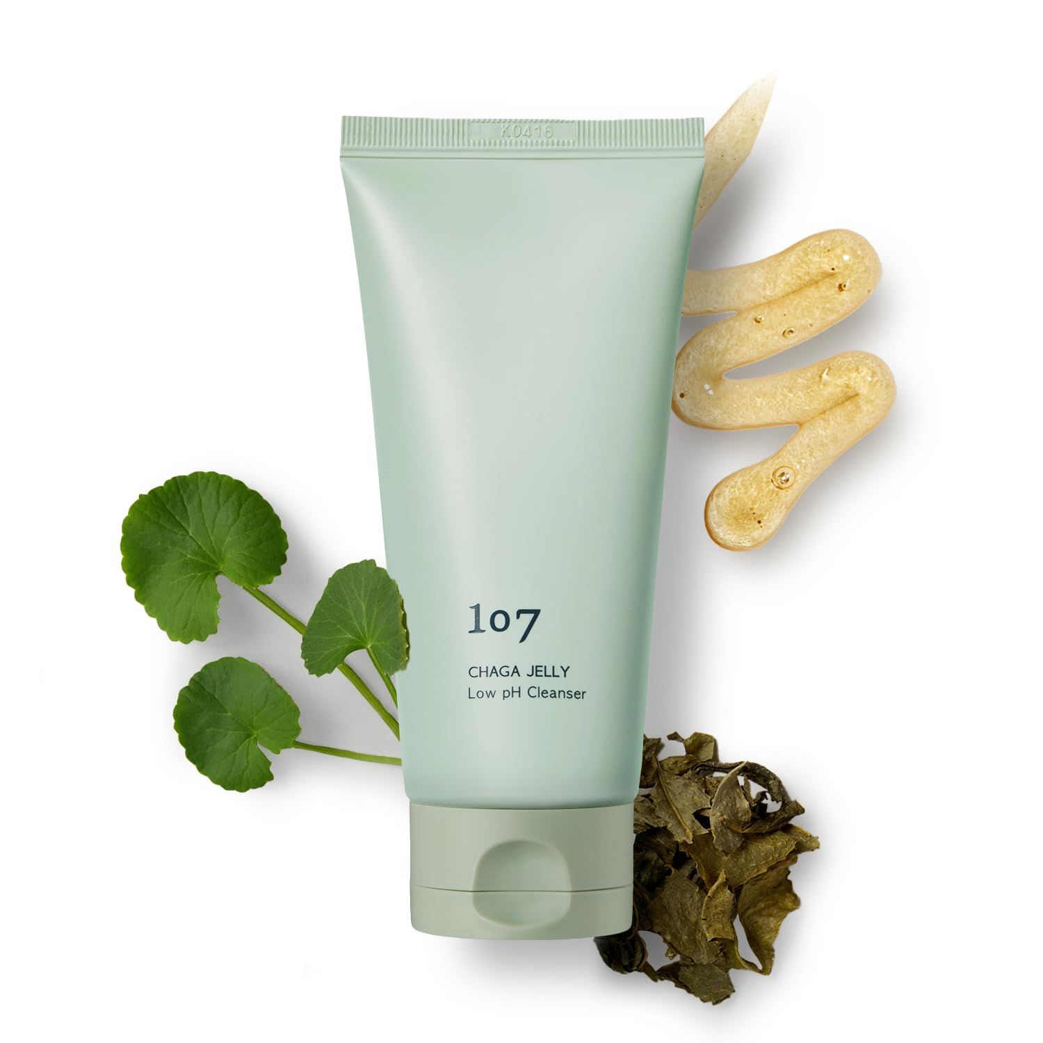 107 Chaga Jelly Low pH Cleanser | Gel Texture Removes Impurities and Cleanses Pores with Gentle Exfoliation for Normal and Sensitive Skin - 120 ml | 4.0 fl oz