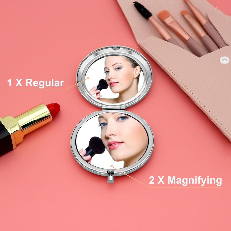 Christian Encouragement Gifts Compact Makeup Mirror Bible Verse Gifts Religious Gifts for Goddaughter Mom Scripture Gifts Christian Gifts for Women Faith Easter Baptism Gifts Travel Makeup Mirror