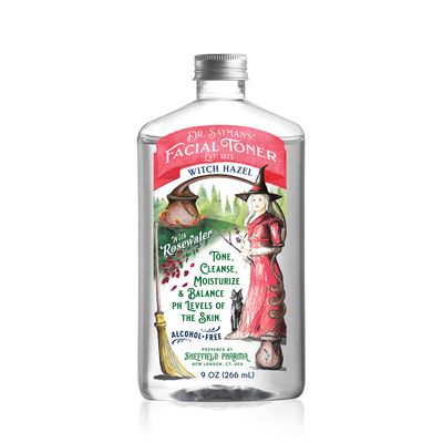 Dr. Saymans Alcohol-Free Facial Toner with Witch Hazel, Rosewater &amp; Rice Protein, Removes Impurities &amp; Hydrates Your Face, 9 oz