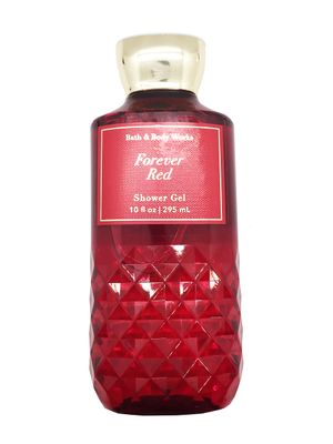 Bath &amp; Body Works Forever RED with Shower Gel 10 Fluid Ounce (packaging varies)