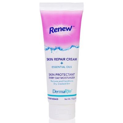 Dermarite Industries Renew Skin Repair Cream Plus Essential Oils, 4 oz.