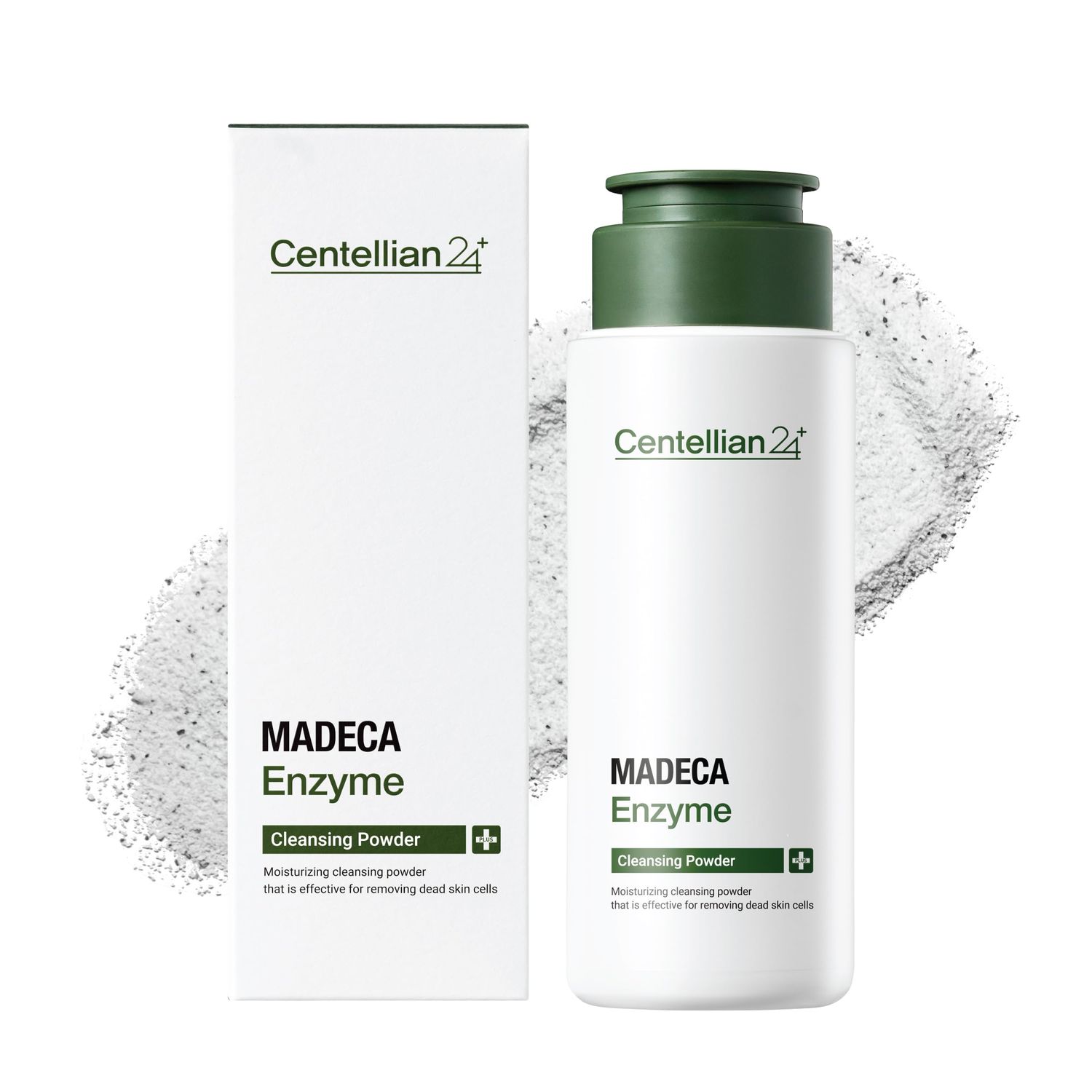 CENTELLIAN 24 Madeca Enzyme Cleansing Powder (2.03fl oz) - Gentle Daily Exfoliating Face Cleanser &amp; Mask for Smooths Skin, Reduces Oil &amp; Remove Impurities, Korean Skin Care. TECA, Mint Powder