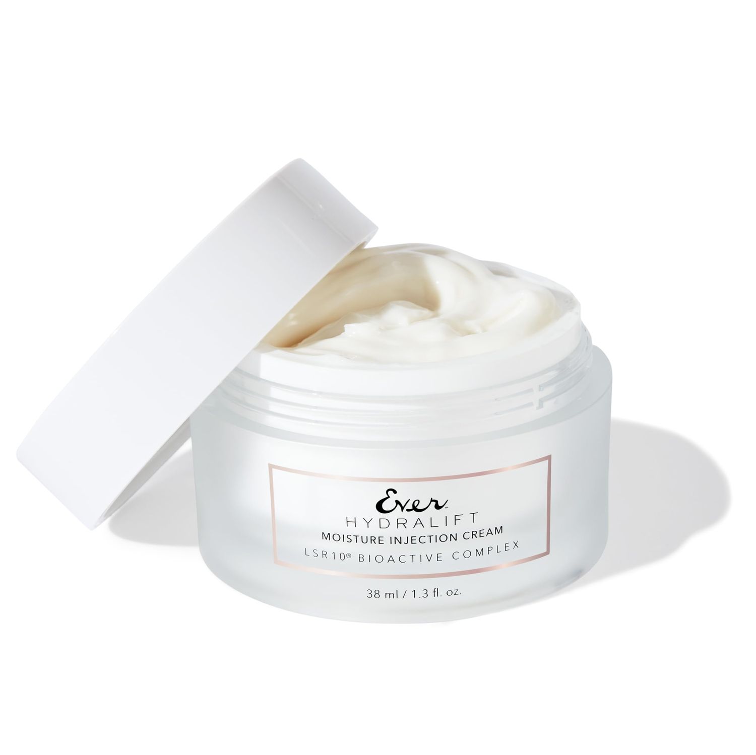 EVER Hydralift Moisture Injection Cream with LSR10 - Hydrating, Overnight Renewal Face Cream Infuses Skin with Moisture, Firms, Smooths Lines and Wrinkles, Restores Skin Elasticity