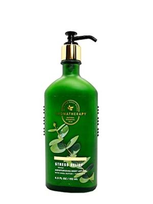 Bath &amp; Body Works Aromatherapy Stress Relief - Eucalyptus-Spearmint Unisex Body Lotion 6.5 oz