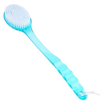 Garosa Shower Brush with Body Washing Bath Shower Back Skin Brush Scrubber Massager W/Long Handle for Exfoliating Back, Body, and Feet, Bath and Shower Scrubber, Blue