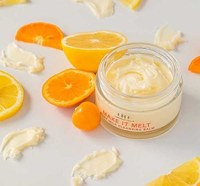 FarmHouse Fresh Cleansing Balm. Makeup Remover, Vitamin C Cream. Make It Melt Silky Milk Cleansing Balm, Travel Size Face Wash. 3 Fl Oz