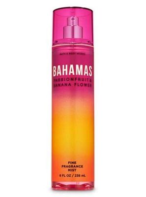 Bath and Body Works - Bahamas Passionfruit &amp; Banana Flower - Fine Fragrance Mist and Ultra Shea Body Cream - Full Size -2020
