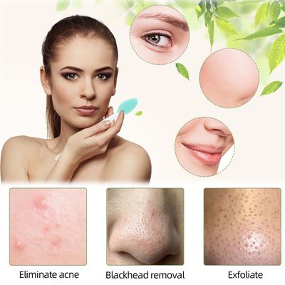 10 Pieces Double-Sided Silicone Exfoliating Lip Brush Soft Cleaning Tool for Lips Nose Lip Skin Exfoliator Tool for Smoother & Fuller Appearance Lip Scrubber Tool Facial Cleansing Brush (Mixed Colors)