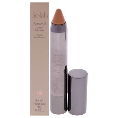 Delilah Almond Cream Concealer, Full Coverage, Hyaluronic Filling, Moisturizing, Creamy, Smoother, Softer Color Correcting Face Makeup, Cruelty Free, 0.13 Oz