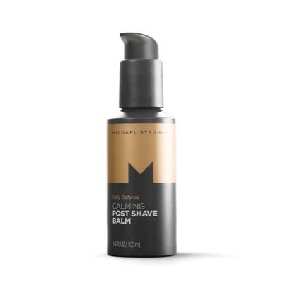Calming Post Shave Balm by Michael Strahan | Mens Grooming and Skincare for Dry, Sensitive Skin | Moisturizing and Soothing Aftershave Lotion | 3.4 Fl. Oz