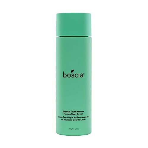 boscia Peptide Youth-Restore Firming Body Serum - Vegan, Cruelty-Free &amp; Natural Skin Care - Anti-Aging Body Serum with Niacinamide - Hypoallergenic &amp; Dermatologist-Tested - For All Skin Types - 8.4 Oz
