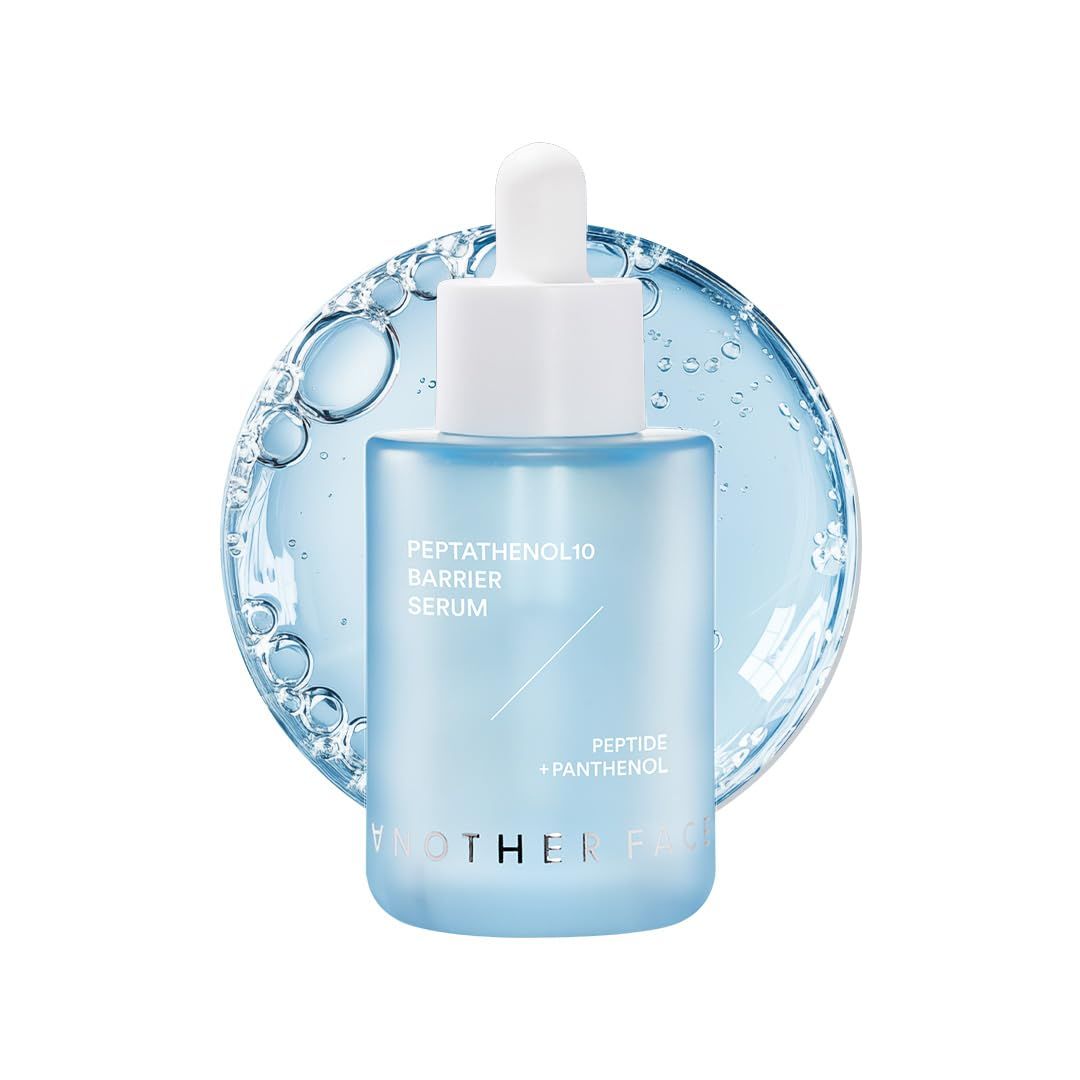 ANOTHER FACE PEPTATHENOL10 Barrier Serum 1.35 Fl. Oz, Glowing &amp; Firming for Anti Aging, Repairing Skin Barrier, Soothing &amp; Calming Sensitive Skin, Hydrating for Dry Skin, Vegan, Korean Skin Care