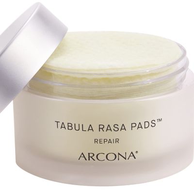 ARCONA Tabula Rasa Pads - 2% BHA AHA Liquid Exfoliant, Ingrown Hair Treatment, Acne Pads for Face. Clarifies, Exfoliates, and Soothes. Cruelty Free. Made In The USA, 45 Pre-Soaked Pads.