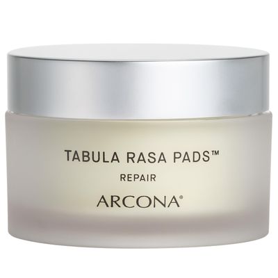 ARCONA Tabula Rasa Pads - 2% BHA AHA Liquid Exfoliant, Ingrown Hair Treatment, Acne Pads for Face. Clarifies, Exfoliates, and Soothes. Cruelty Free. Made In The USA, 45 Pre-Soaked Pads.