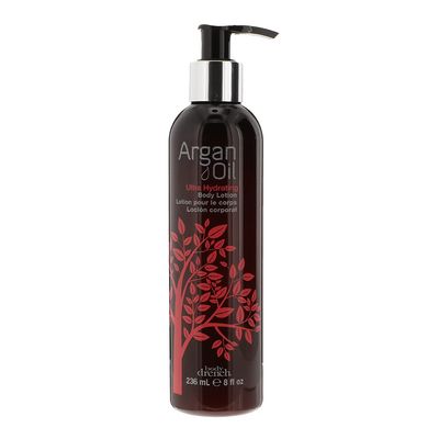 Body Drench Argan Oil Ultra Hydrating Body Lotion, Deep Moisturizer Lotion for Dry Skin, Non-Greasy Lightweight Formula, Skin Softening and Nourishing, 8 fl oz