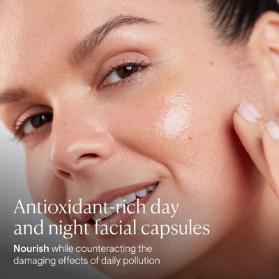 ELEMIS Skin Bliss Capsules, 60 Count - Antioxidant-Rich Anti-Aging Day &amp; Night Face Oils, Purify, Replenish &amp; Nourish the Skin, Skincare Serum Capsules for Face