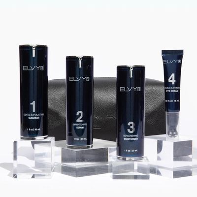 ELVY Lab Replenishing Men&#39;s Face Moisturizer | Hydrating Vitamin E &amp; Shea Butter Face Cream for Men | Non-Greasy Daily for All Skin Types (1 Fl Oz) (Facial Kit, 1 Fl Oz (Pack of 1))