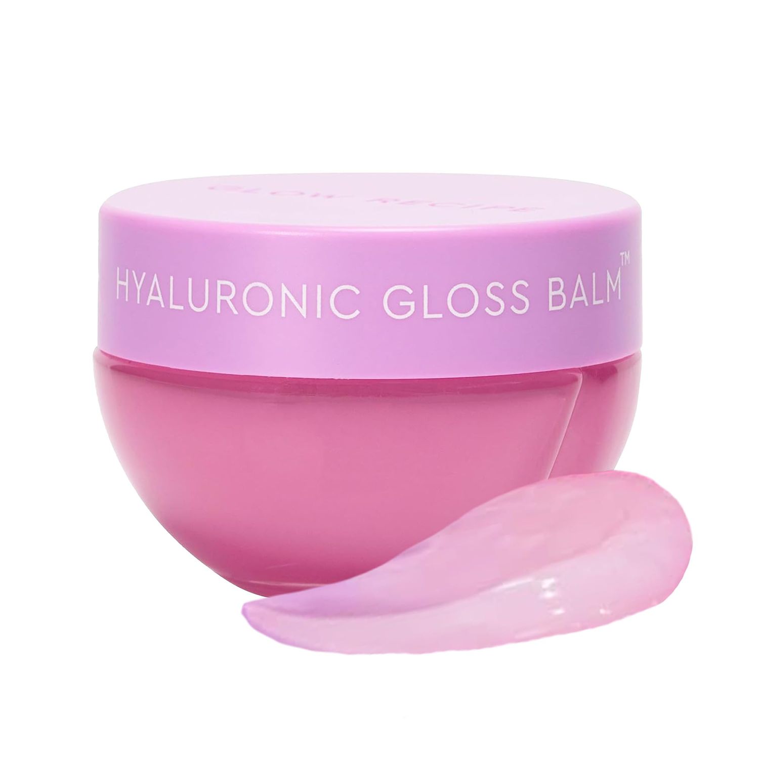 Glow Recipe Plum Plump Hyaluronic Acid Lip Balm - Overnight Lip Mask, Lip Treatment or Moisturizing High-Shine Lip Gloss - Plumping &amp; Long-Lasting Lip Hydration (15ml)