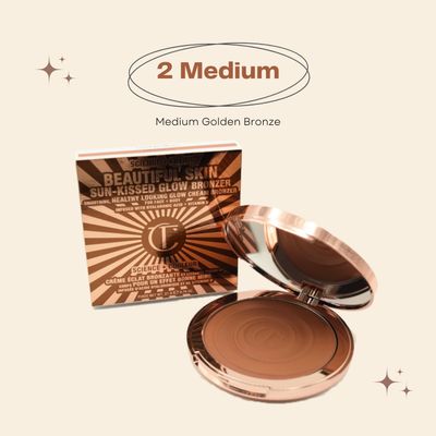 Charlotte Tilbury Beautiful Skin Sun-Kissed Glow Cream Bronzer - 2 Medium - Medium Golden Bronze