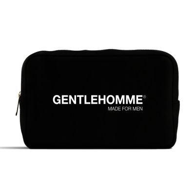 Gentlehomme Neoprene Toiletry Bag for Men - Cosmetic Zipper Pouch - Men&#39;s Skincare Bag