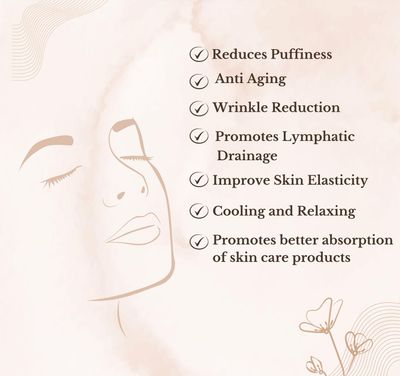 Ancloy Face Roller &amp; Gua Sha Set, Jade Face Roller for Skin Care, Self-Care Routine, Massager for Face, Neck, &amp; Eyes, Women &amp; Men, Facial Tool Set, Gift