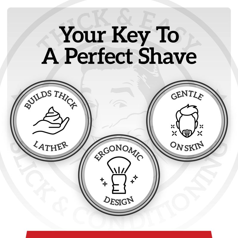 Fine Shaving Brush, Angel Hair Fibers, Cruelty-Free Shaving Cream Brush for Men, Gently Exfoliates The Skin, 100% Solid Resin Handle, 24mm Knot with 56mm Loft (White)