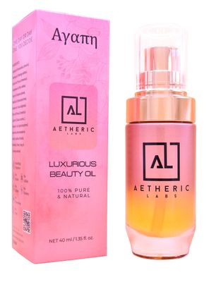 Aetheric Labs: Facial Anti-Aging Beauty oil, 100% Natural, and Vegan.